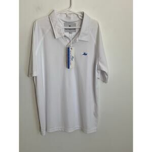 Southbound Performance White Boys Polo‎ NWT size L